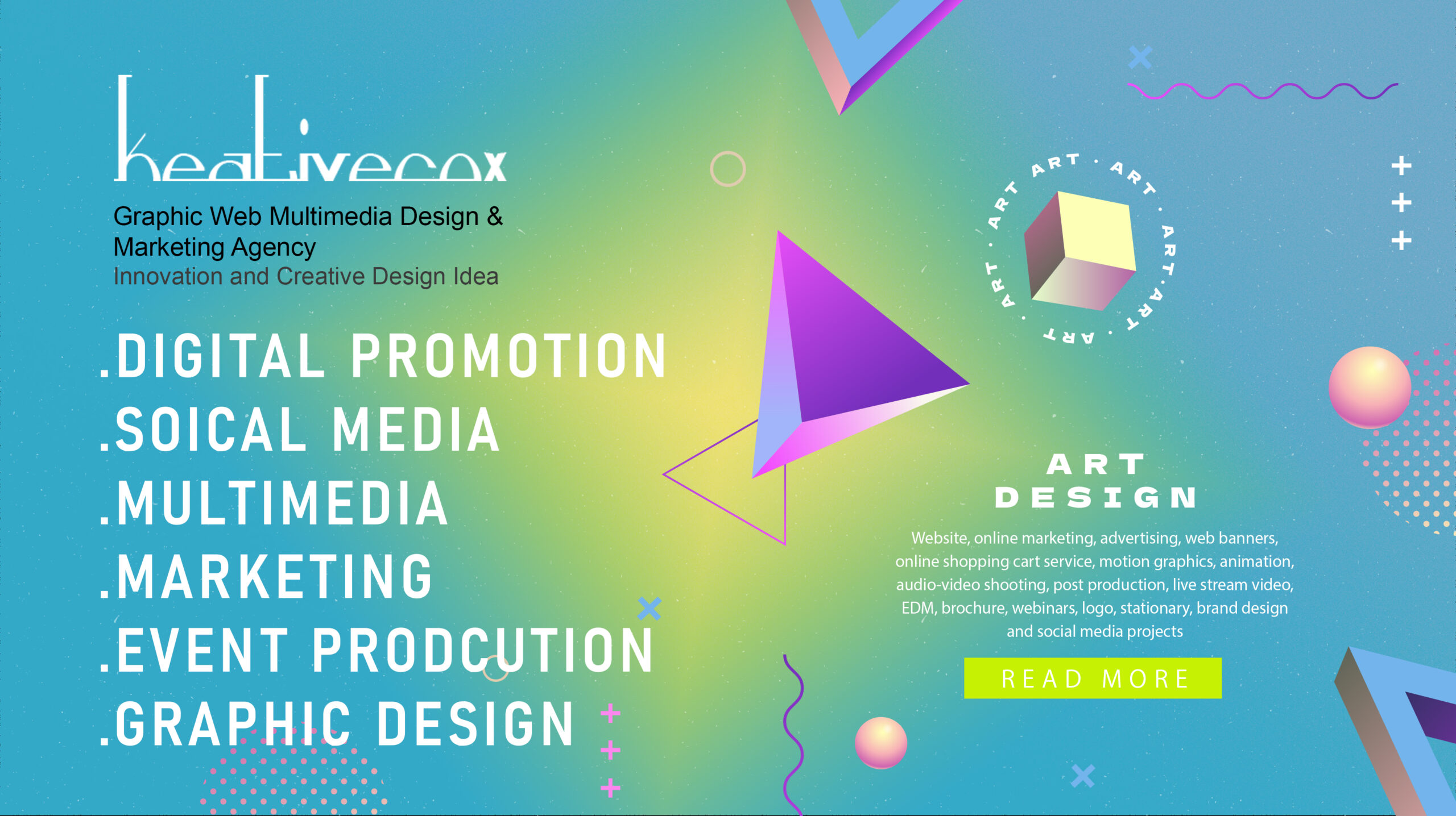 Graphic Web Multimedia Design and Marketing Agency